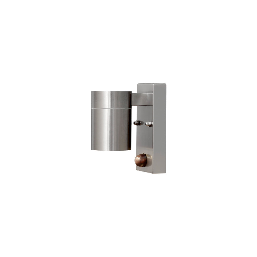 Konstsmide Halogenspot Modena Edelstahl, klares Glas, mit Sensor