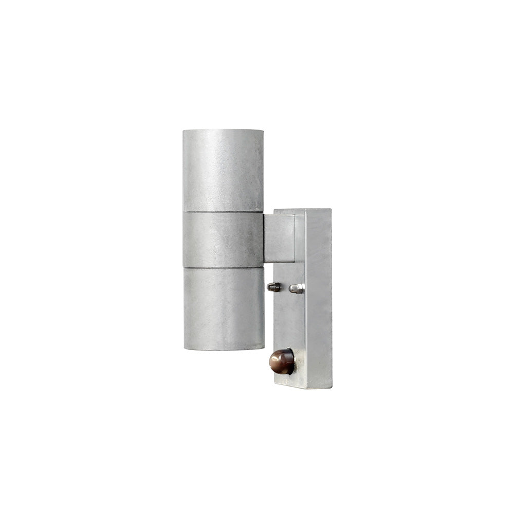 Konstsmide Halogenspot Modena galvanisiert, klares Glas, mit Sensor