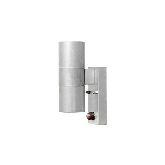 Konstsmide Halogenspot Modena galvanisiert, klares Glas, mit Sensor
