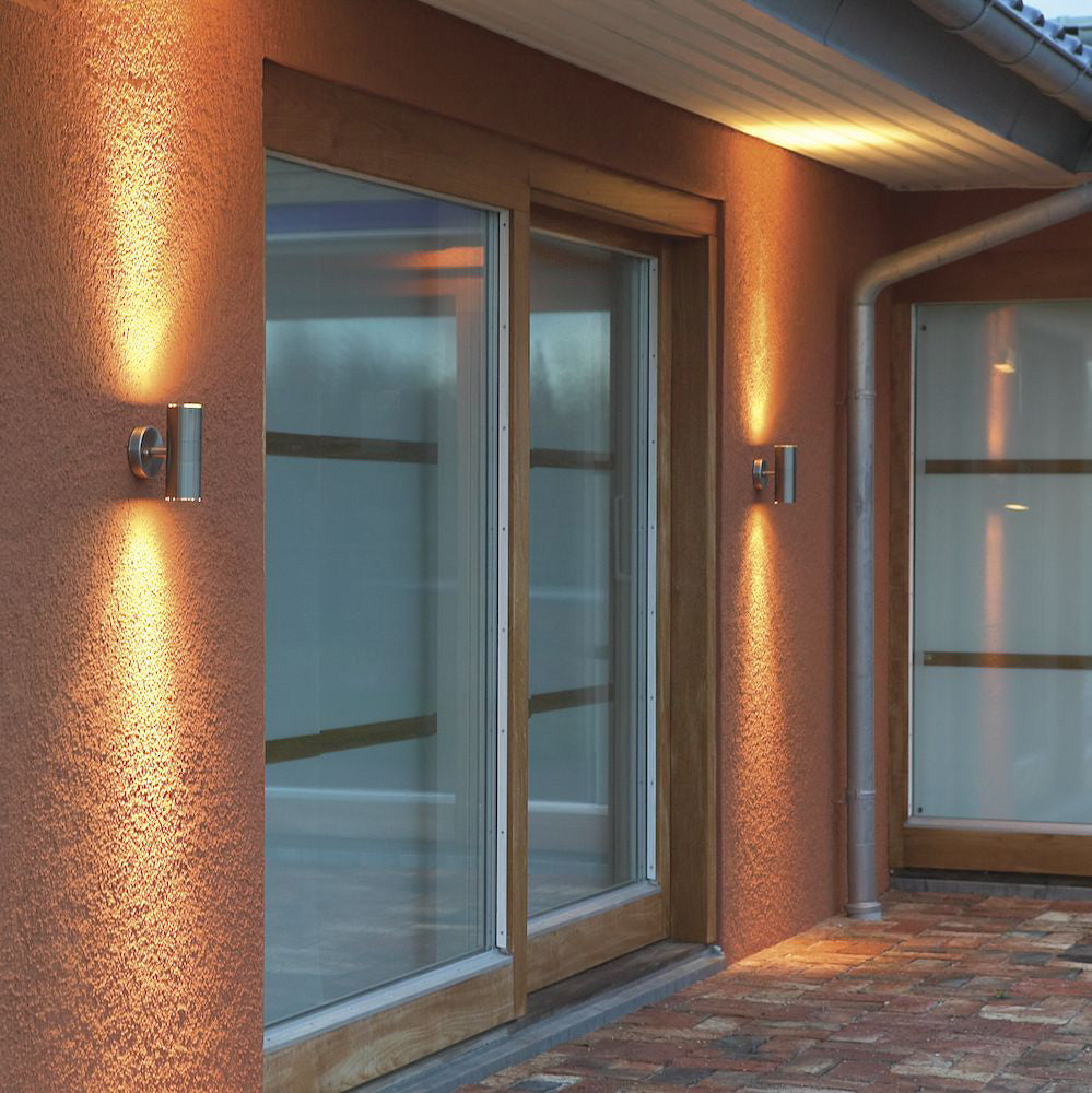 Konstsmide Halogenspot Modena Edelstahl, klares Glas