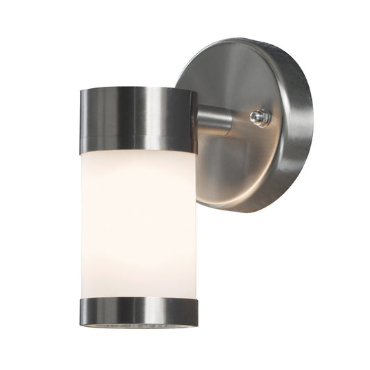 Konstsmide Halogenspot Modena Edelstahl, gefrostetes Glas