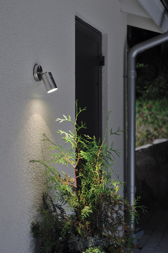 Konstsmide Halogenspot Modena Edelstahl, klares Glas
