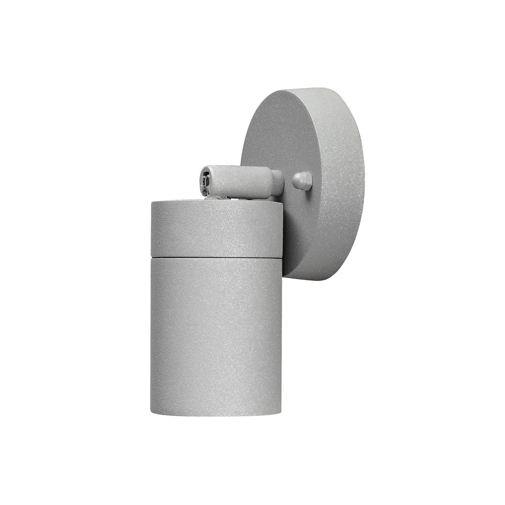 Konstsmide Halogenspot Modena grau, klares Glas