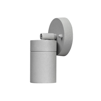 Konstsmide Halogenspot Modena grau, klares Glas
