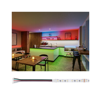 Paulmann Pro Strip LED Strip Silver P25 830 5m   75W 300lm/m 60 LEDs/m RGBW+