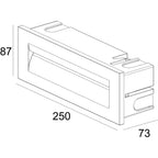 Deko-Light Yvette III 9,5W anthrazit