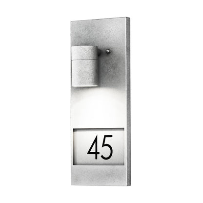 Konstsmide Hausnr. Strahler Modena galvanisiert