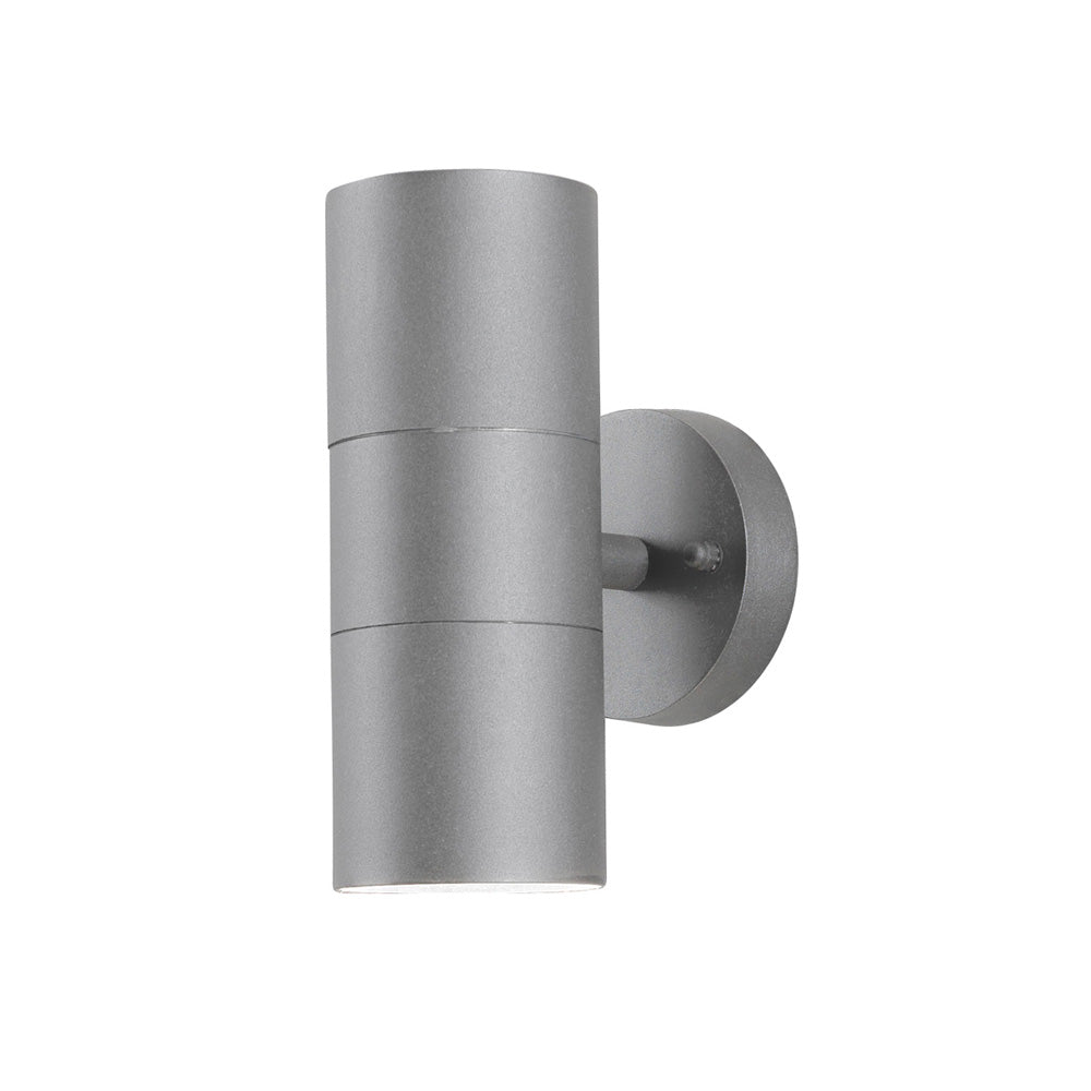 Konstsmide Halogenspot Modena Aluminium, grau, klares Glas