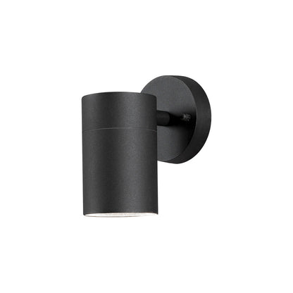 Konstsmide Halogenspot Modena Aluminium, matt schwarz, klares Glas