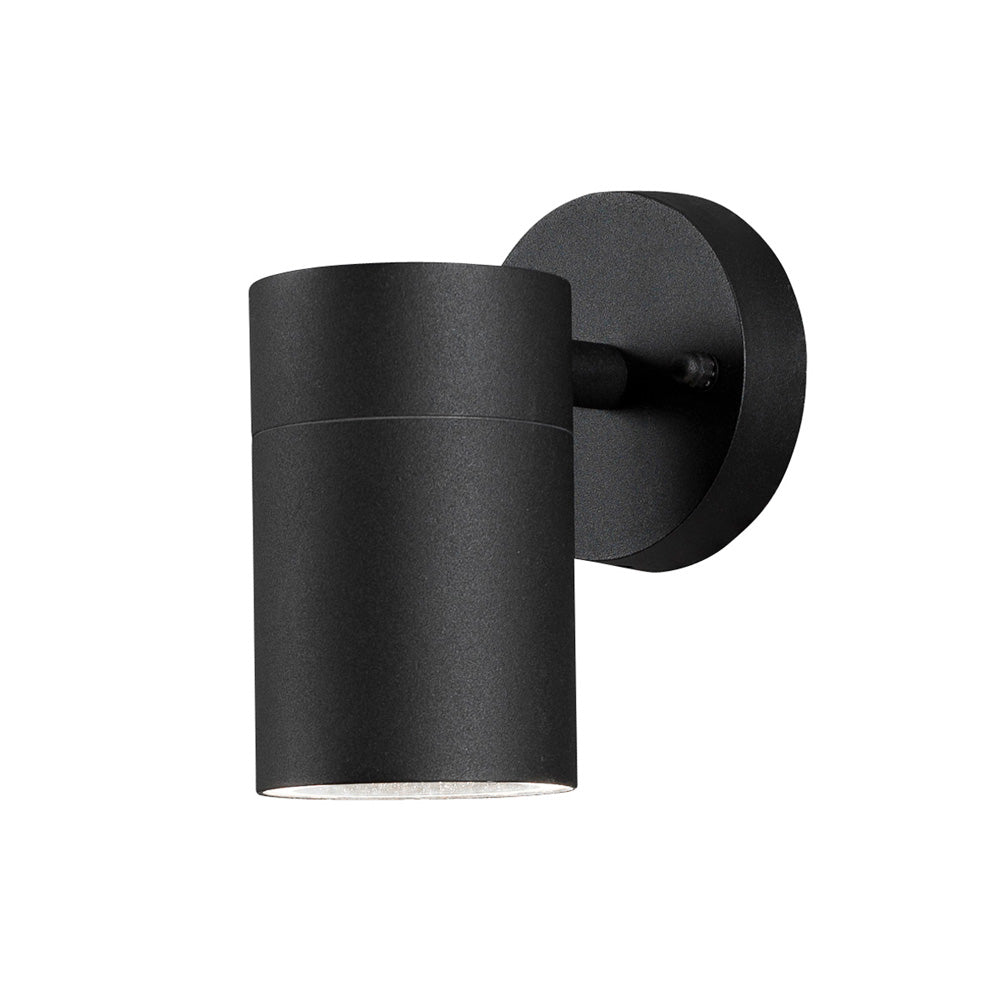 Konstsmide Halogenspot Modena Aluminium, matt schwarz, klares Glas