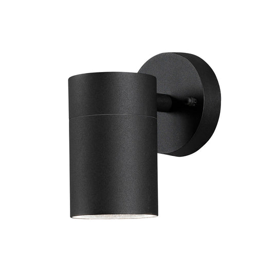 Konstsmide Halogenspot Modena Aluminium, matt schwarz, klares Glas