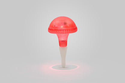 Konstsmide LED Solarleuchte Pilz rot, Kunststoff