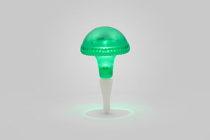 Konstsmide LED Solarleuchte Pilz grün, Kunststoff