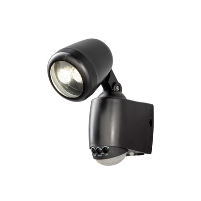 Konstsmide Prato Wandleuchte schwarz LED 1W Batterie