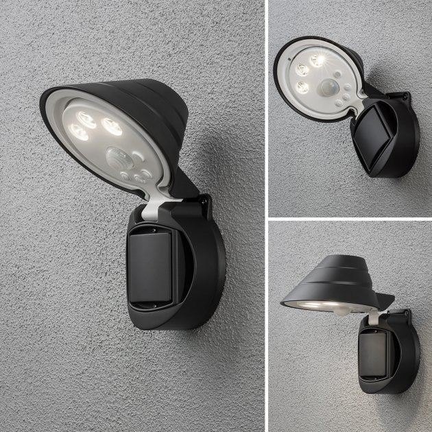 Konstsmide Prato Wandleuchte HP LED 1,5W motion sens. 150lm 3500K