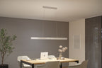 Paulmann LED Pendelleuchte Aptare Touchless Sensor    2700K 2050lm / 2050lm 2x16,5W Alu gebürstet dimmbar