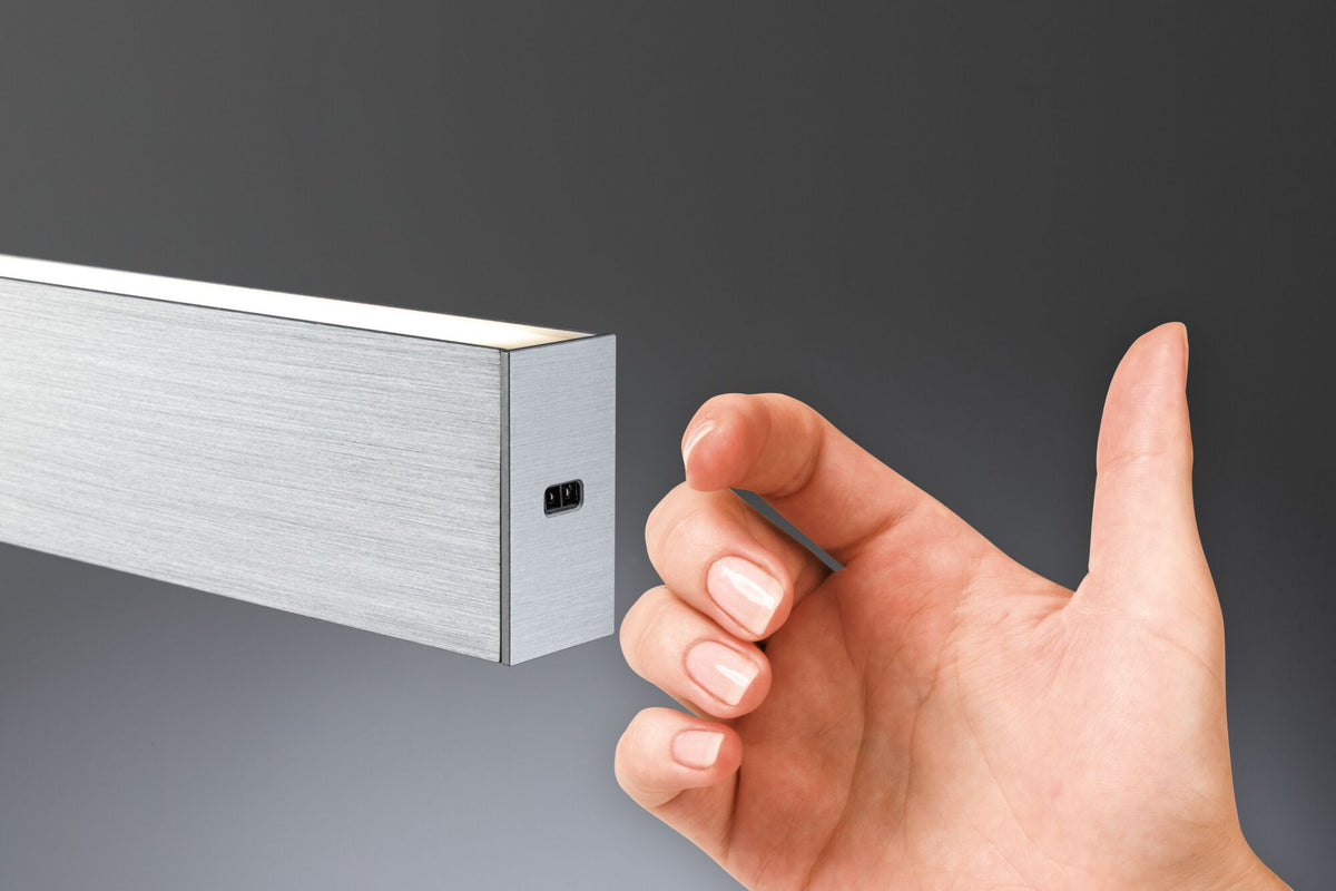 Paulmann LED Pendelleuchte Aptare Touchless Sensor    2700K 2050lm / 2050lm 2x16,5W Alu gebürstet dimmbar