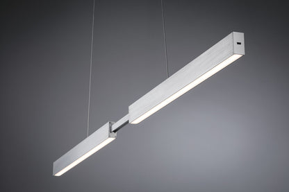 Paulmann LED Pendelleuchte Aptare Touchless Sensor    2700K 2050lm / 2050lm 2x16,5W Alu gebürstet dimmbar