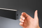 Paulmann LED Pendelleuchte Aptare Touchless Sensor    2700K 2050lm / 2050lm 2x16,5W Schwarz gebürstet dimmbar