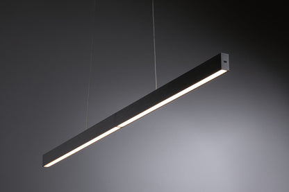 Paulmann LED Pendelleuchte Aptare Touchless Sensor    2700K 2050lm / 2050lm 2x16,5W Schwarz gebürstet dimmbar