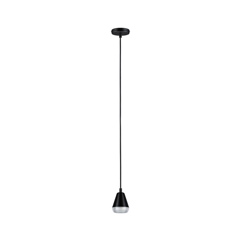 Paulmann LED Pendelleuchte Luia GU10 max. 10W Satin#Schwarz matt