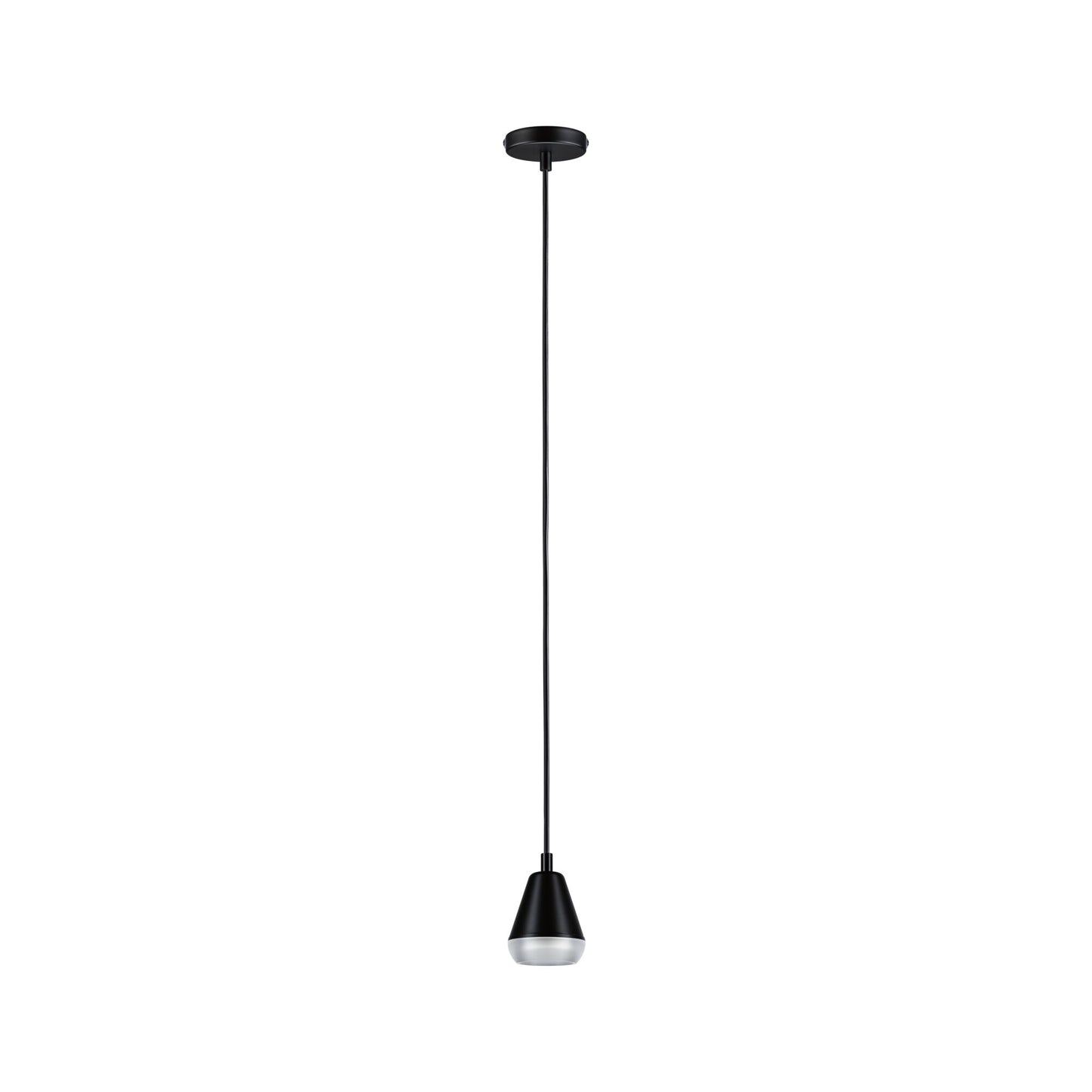 Paulmann LED Pendelleuchte Luia GU10 max. 10W Satin#Schwarz matt