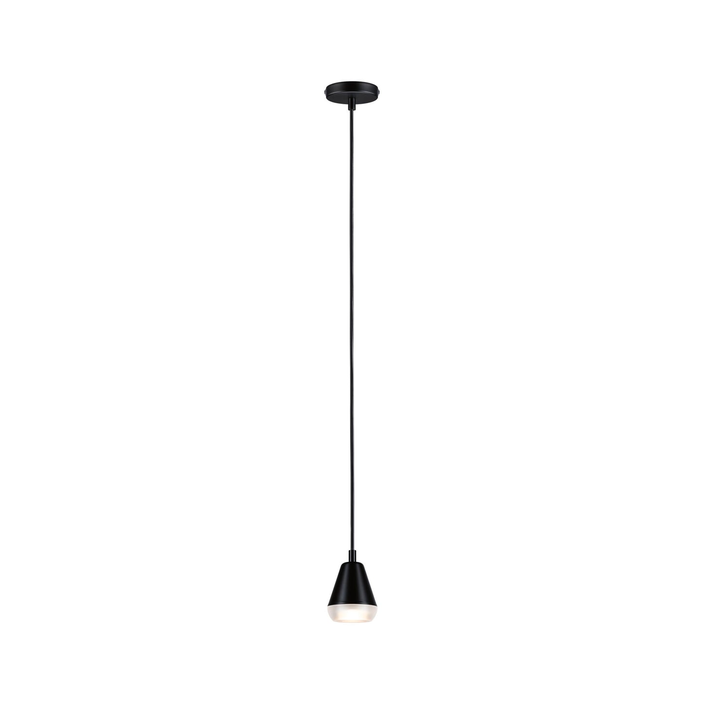Paulmann LED Pendelleuchte Luia GU10 max. 10W Satin#Schwarz matt