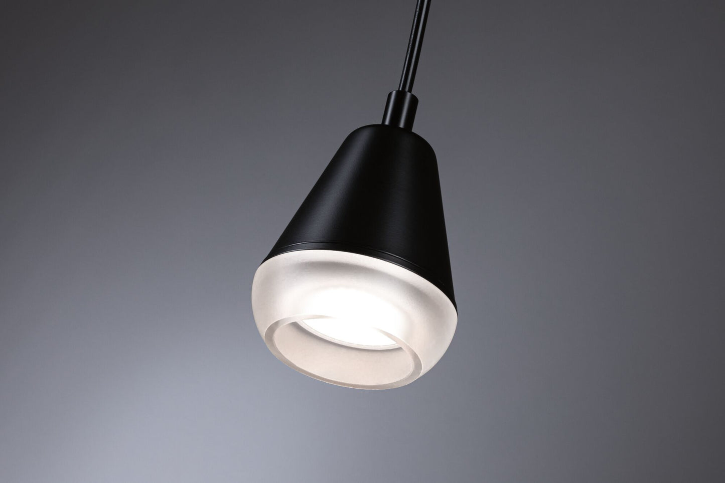 Paulmann LED Pendelleuchte Luia GU10 max. 10W Satin#Schwarz matt