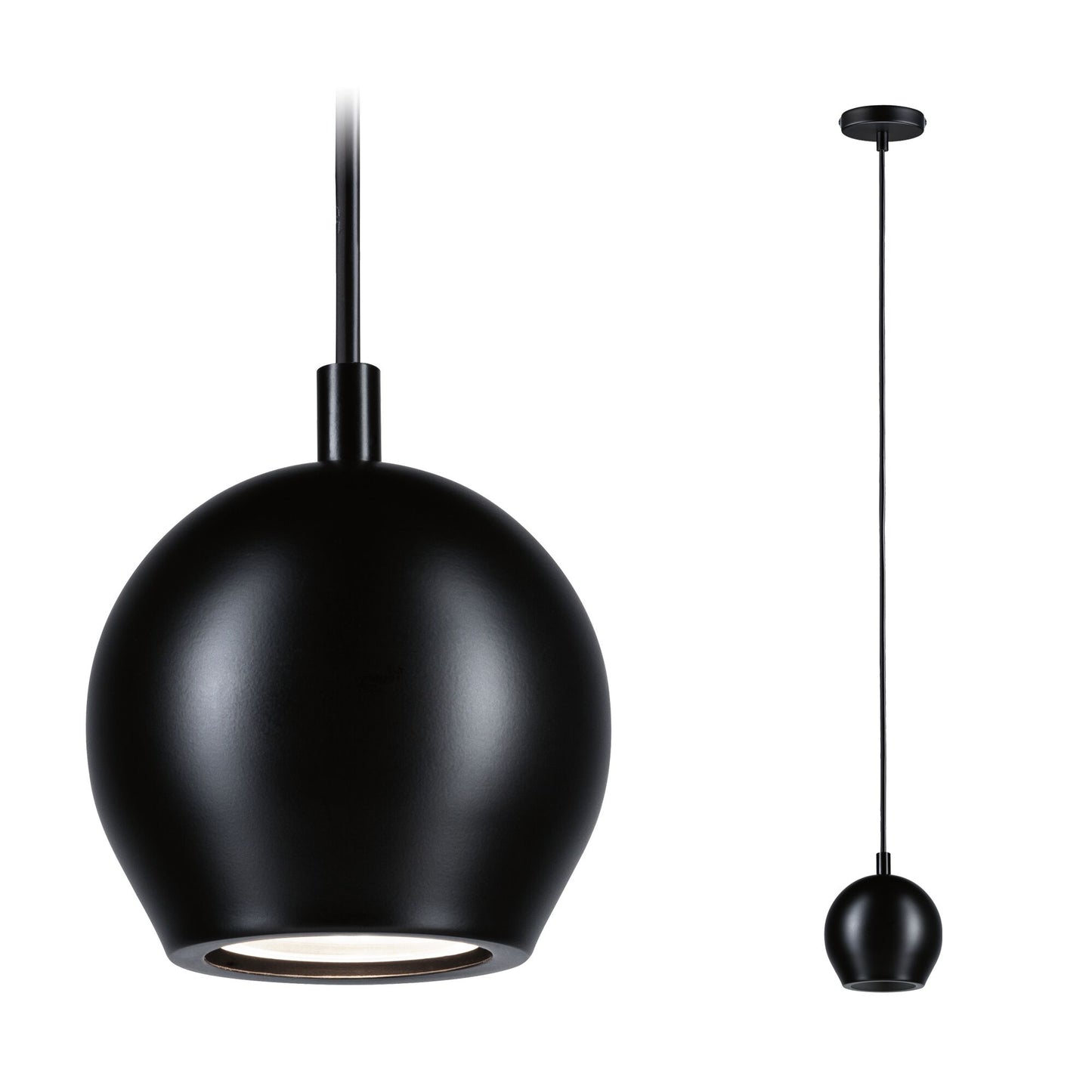 Paulmann LED Pendelleuchte Shima GU10 max. 10W Schwarz matt