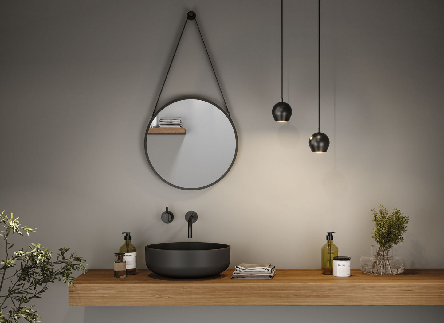 Paulmann LED Pendelleuchte Shima GU10 max. 10W Schwarz matt