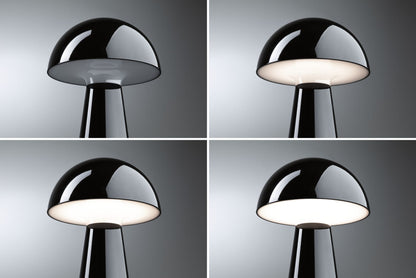 Paulmann Akkuleuchte Onzo 3-Step-Dim  IP44 dimmbar 2700K Schwarz