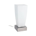 Paulmann Table&Desk Jenni Tischleuchte max.1x40W E14 Nickel sat/Opal 230V Metall/Glas
