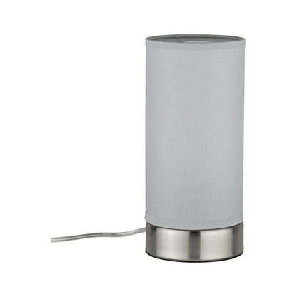 Paulmann Pia Tischleuchte max.1x25W E14 Weiß/Eisen geb 230V Metall/Stoff