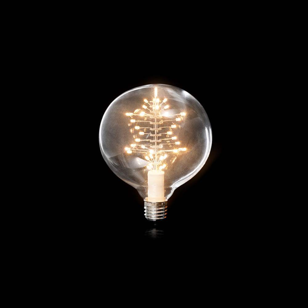 Konstsmide LED Leuchtm.Stern E27, klar, 2,2W, 160 Lumen, 2100K