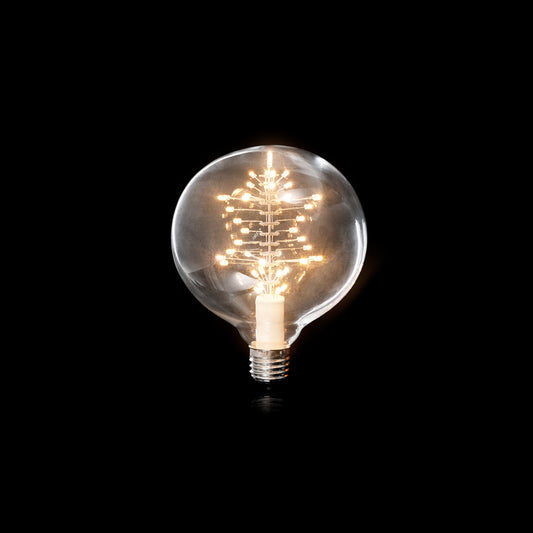 Konstsmide LED Leuchtm.Stern E27, klar, 2,2W, 160 Lumen, 2100K
