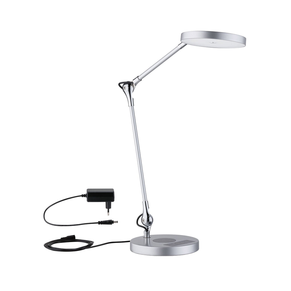 Paulmann LED Schreibtischleuchte Numis White Switch 1000lm 11W Silber