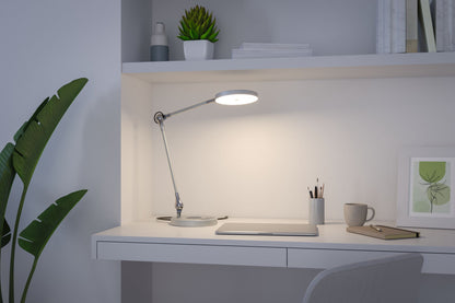 Paulmann LED Schreibtischleuchte Numis White Switch 1000lm 11W Silber