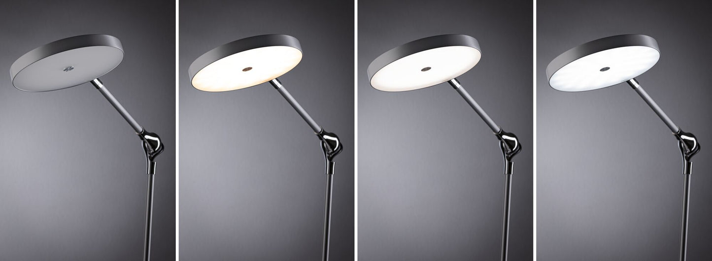 Paulmann LED Schreibtischleuchte Numis White Switch 1000lm 11W Silber