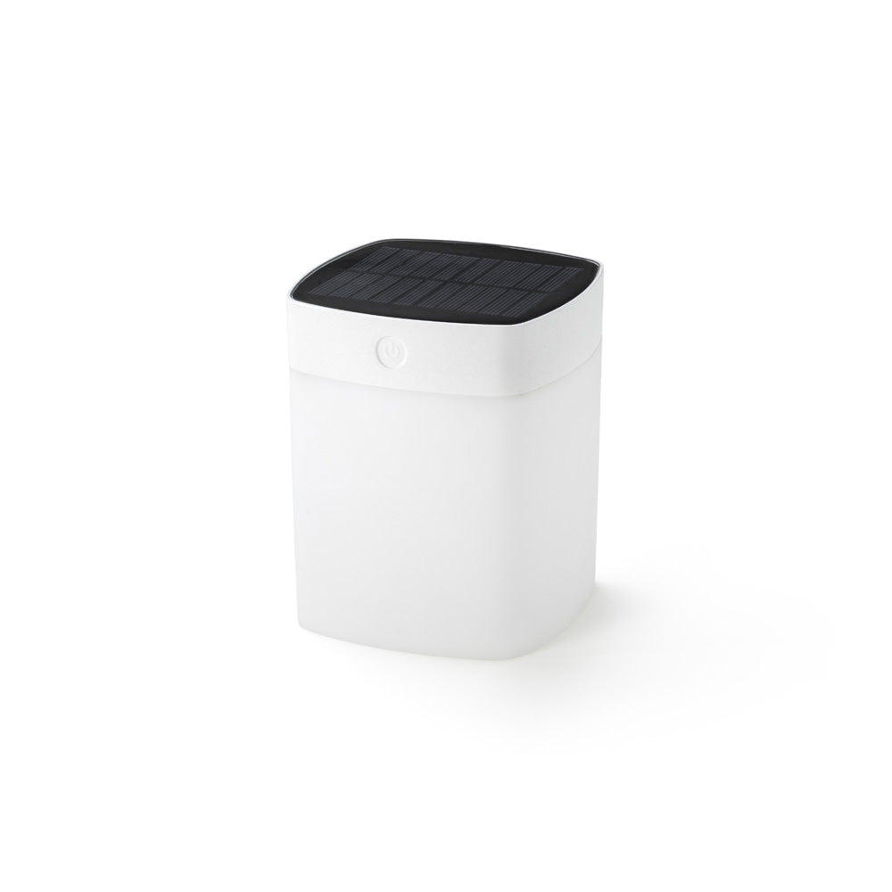 Konstsmide Assisi Solar-Tischleuchte weiß 1W 100/40/10lm 3000K