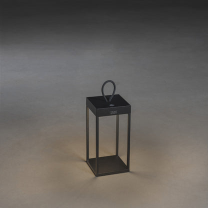 Konstsmide Ravello LED USB-Latene klein schwarz, dimmbar
