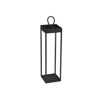 Konstsmide Ravello LED USB-Latene gross schwarz, dimmbar