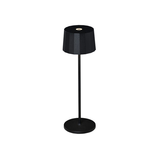 Konstsmide Positano LED USB-Tischleuchte schwarz, Farbtemperatur, dimm