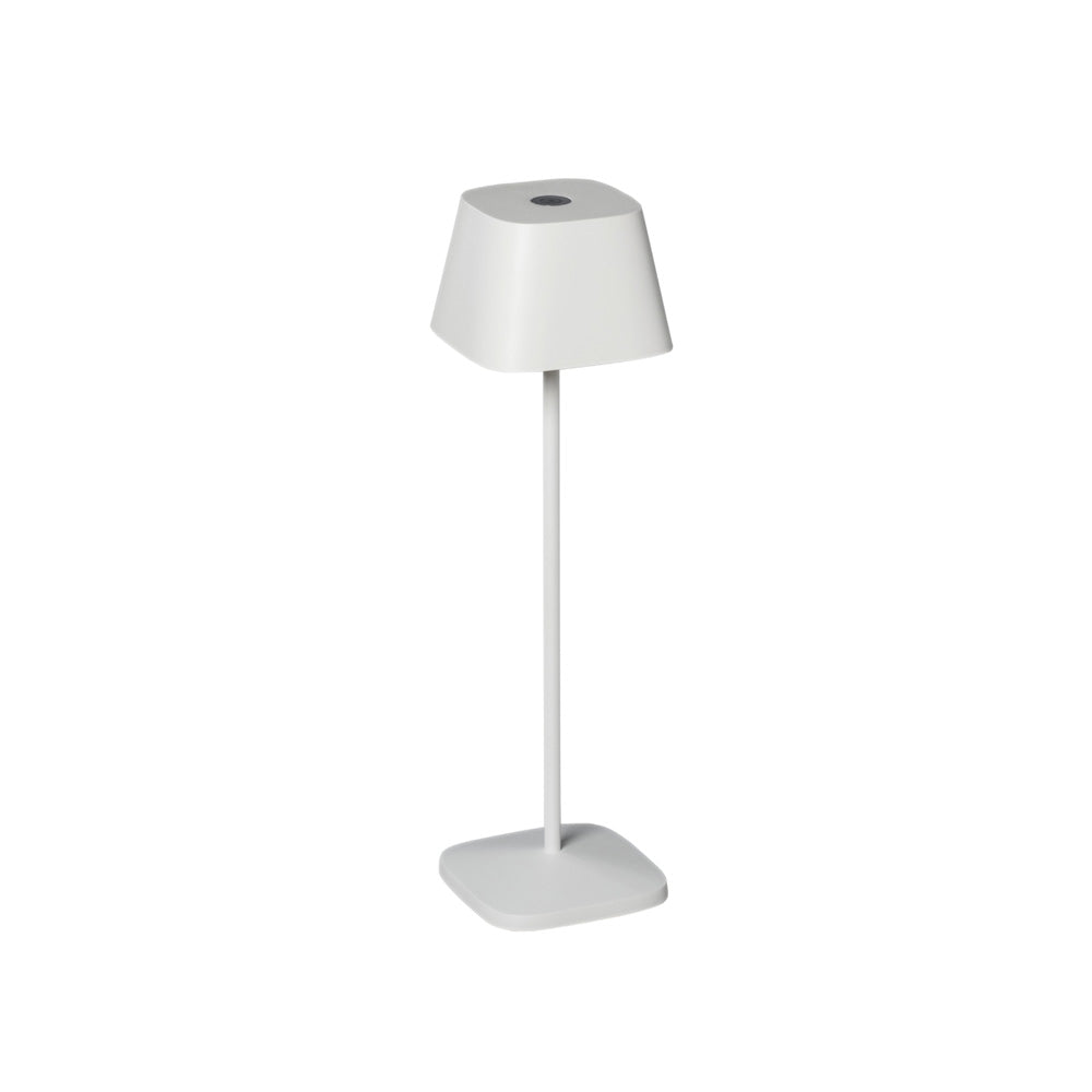 Konstsmide Capri LED USB-Tischleuchte weiss, Farbtemperatur, dimmbar