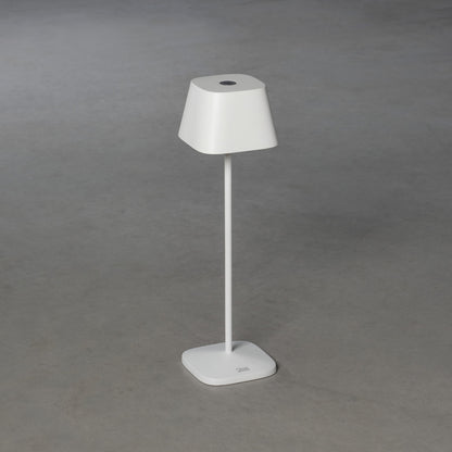 Konstsmide Capri LED USB-Tischleuchte weiss, Farbtemperatur, dimmbar