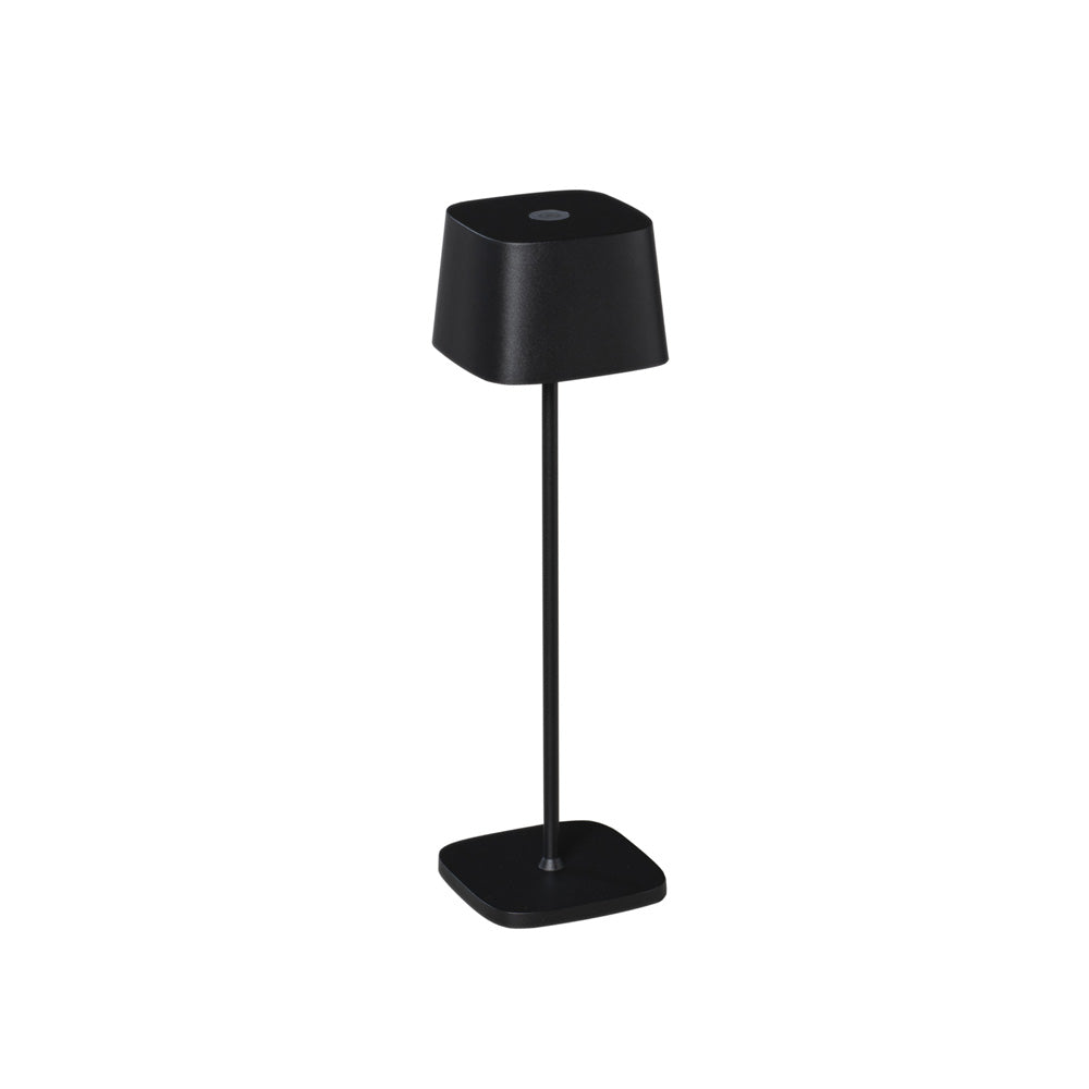 Konstsmide Capri LED USB-Tischleuchte schwarz, Farbtemperatur, dimmba