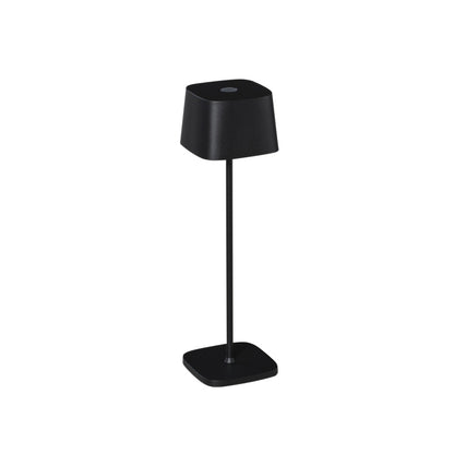 Konstsmide Capri LED USB-Tischleuchte schwarz, Farbtemperatur, dimmba