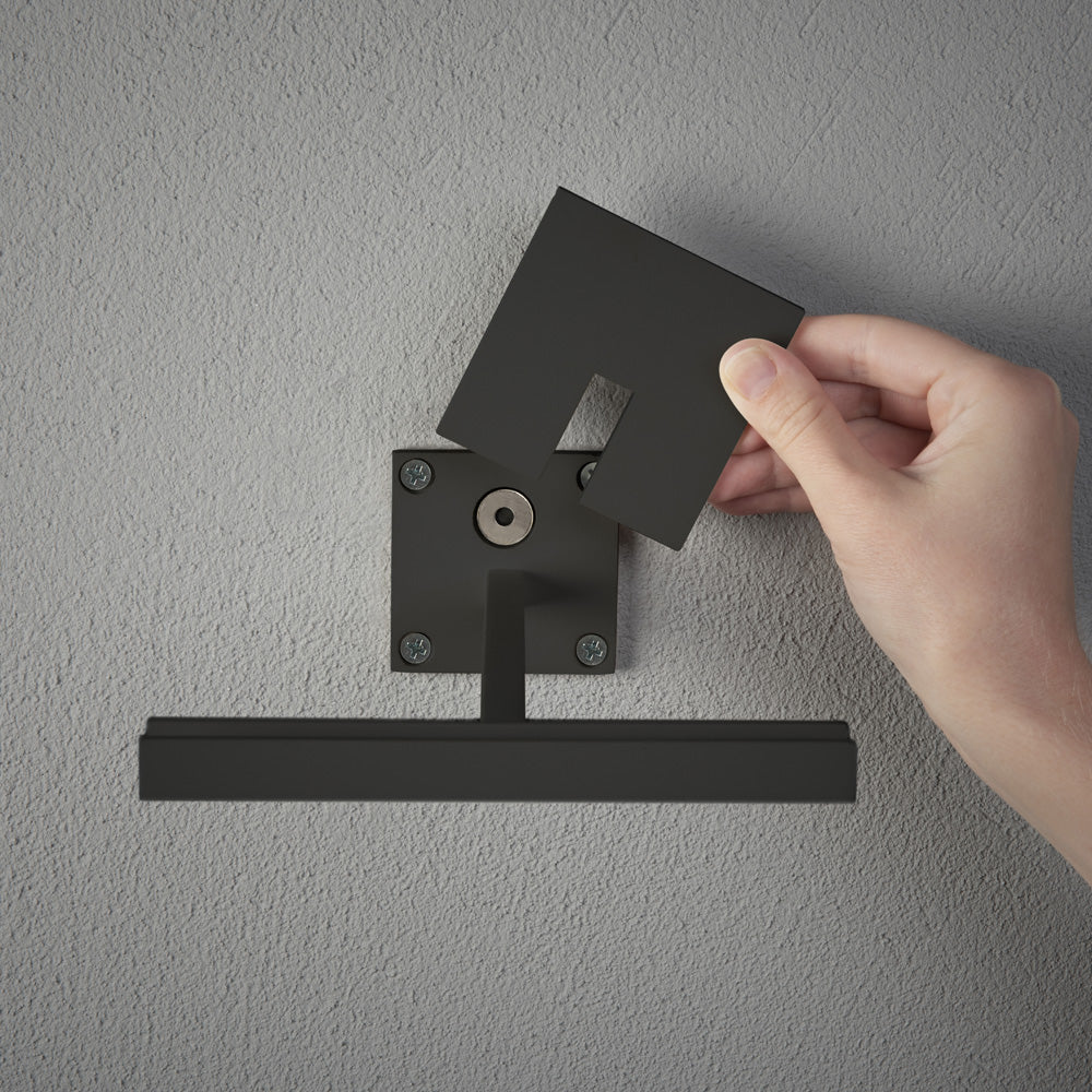 Konstsmide PortofinoLED Solar/USB-Laterne schwarz, dimmbar, Dämmerungs