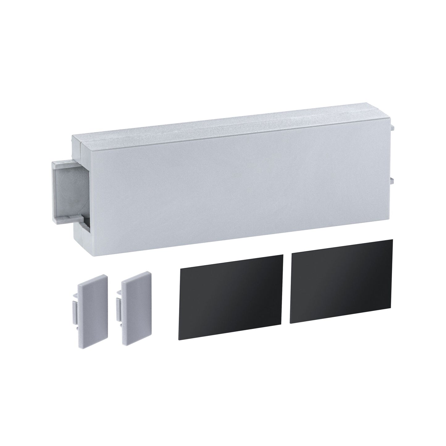 Paulmann LumiTiles Top Profil Cover Mitte 80x24mm Telegrau Kunststoff