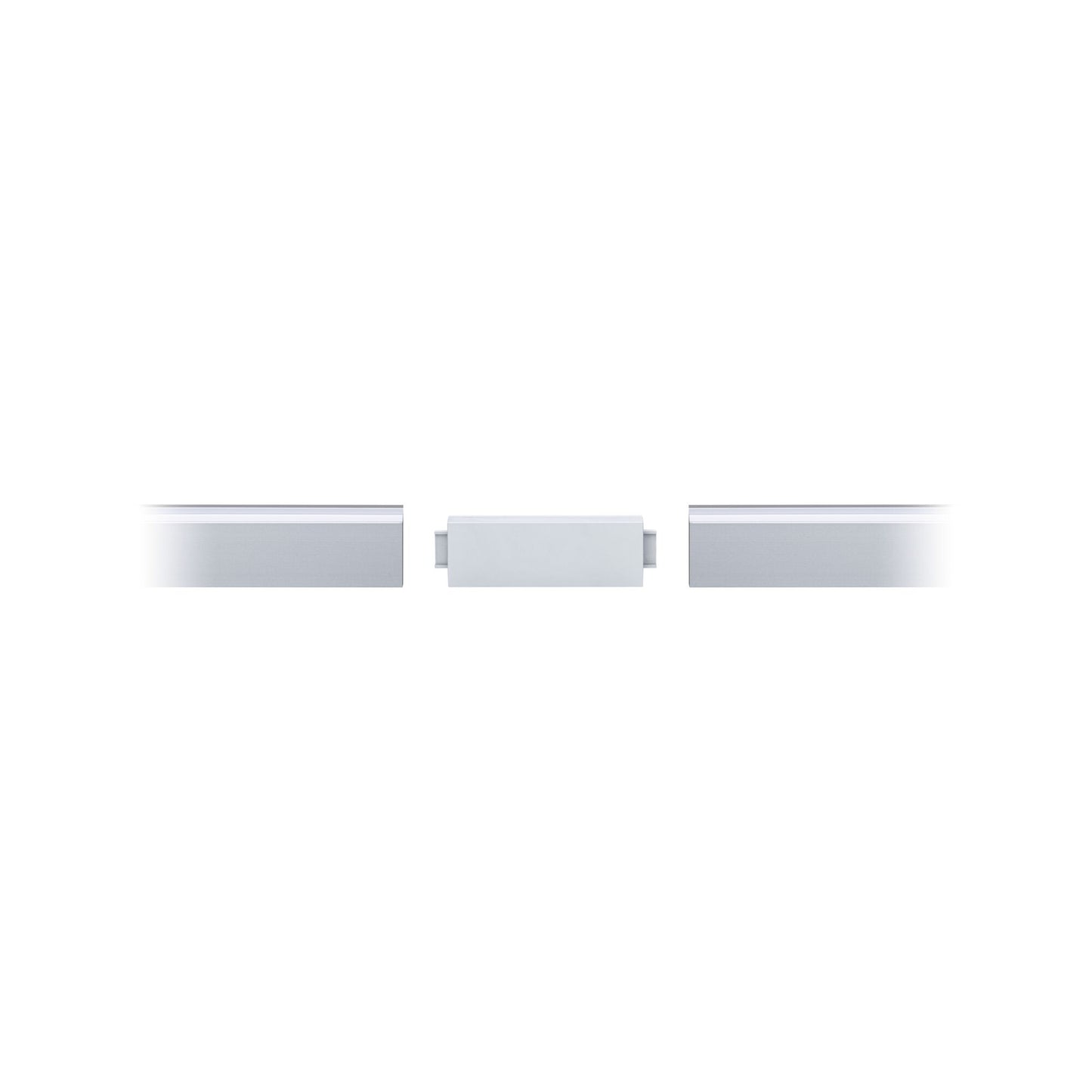 Paulmann LumiTiles Top Profil Cover Mitte 80x24mm Telegrau Kunststoff