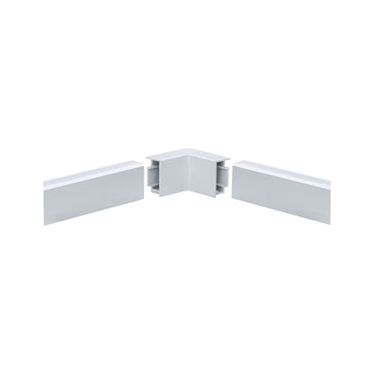 Paulmann LumiTiles Top Profil Cover Innenecke 40x40mm Telegrau Aluminium